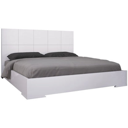 Anna Bed White Lacquer King