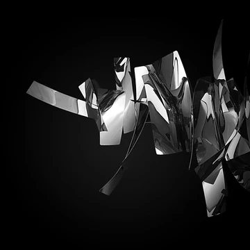 Spectrum Metal Wall Art Silver