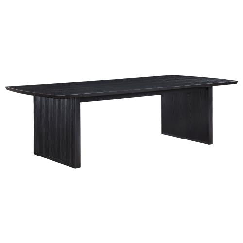 Randell 100-INCH EXTENSION LEAF  Dining Table - Black
