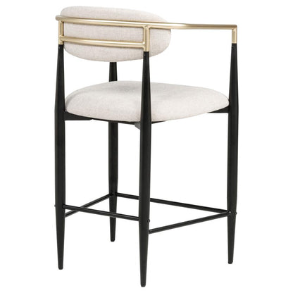 Taylor Fabric Upholstered Counter / Barstool Set of 2