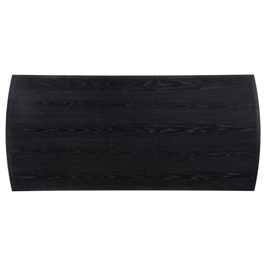 Randell 100-INCH EXTENSION LEAF  Dining Table - Black