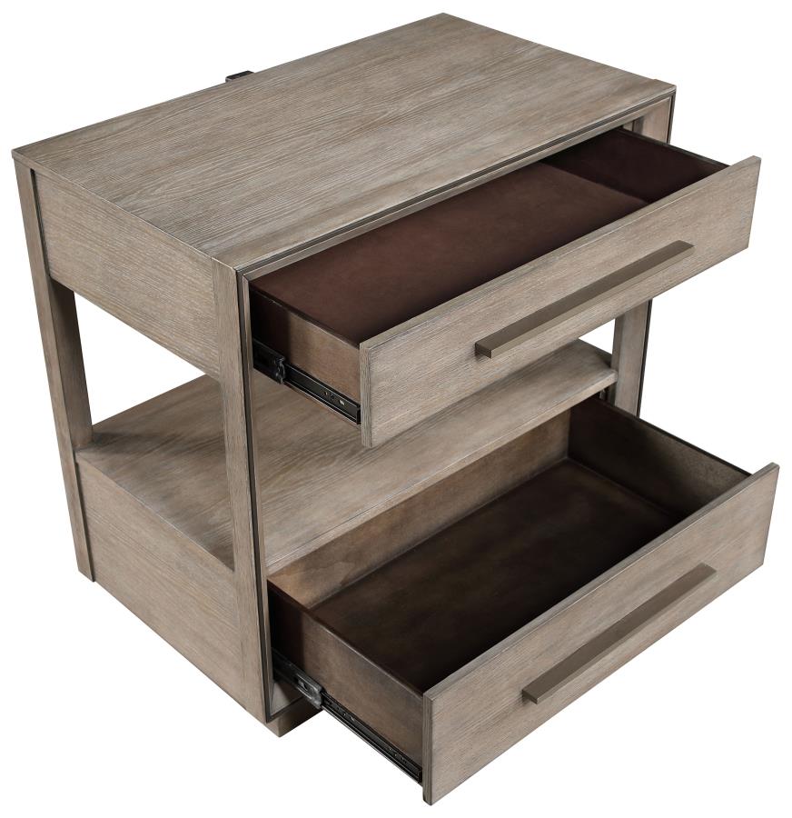 Astria Nightstand Oak