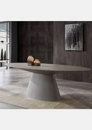 Bruno Grey Oak Dining Table
