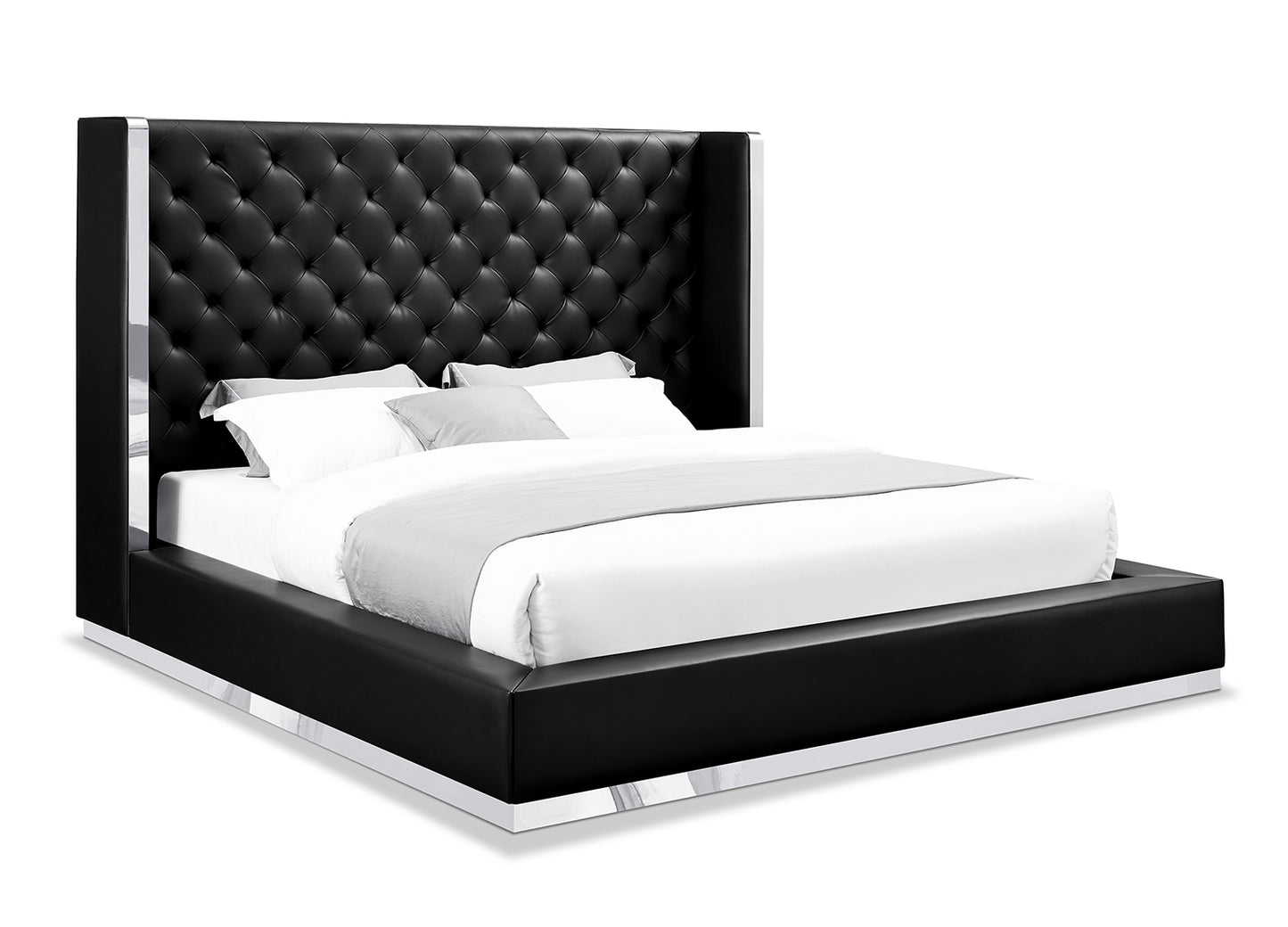 Arego King Bed Black