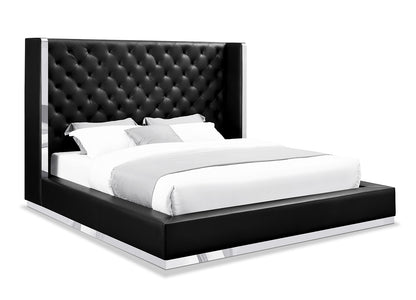 Arego King Bed Black