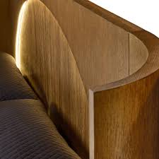 High Light, Lighted Platform Bed, King