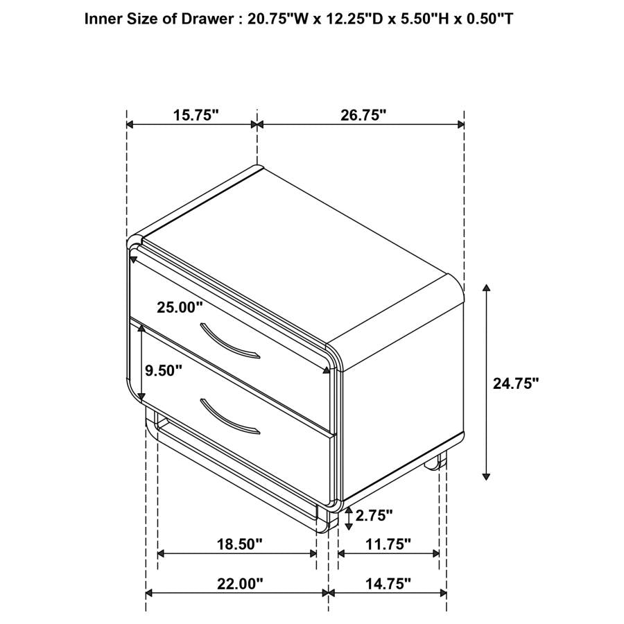 Lavine Nightstand