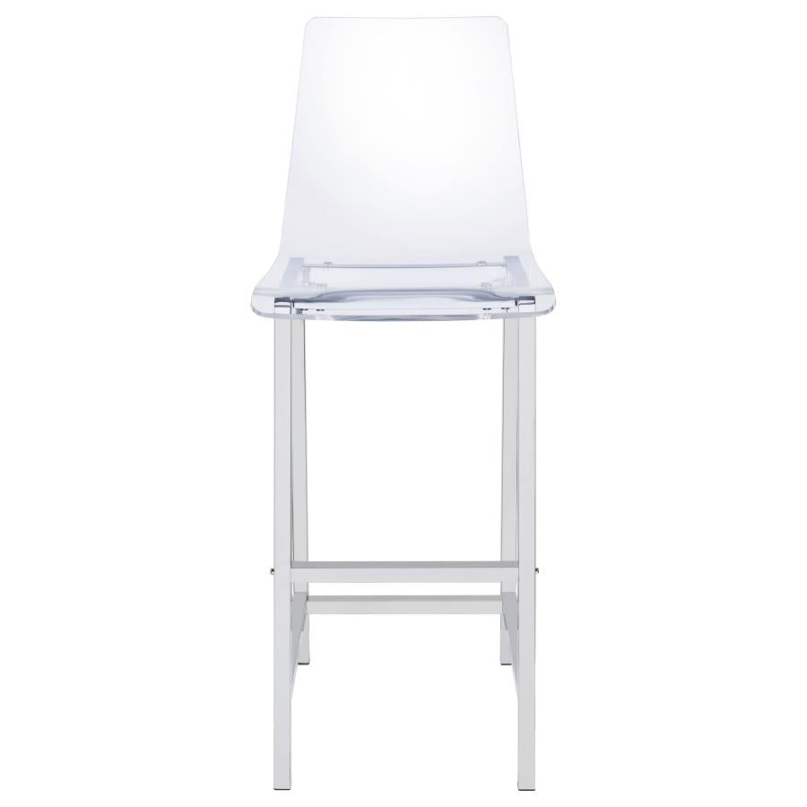 Amarra Acrylic Counter Stool / Barstool Set of 2