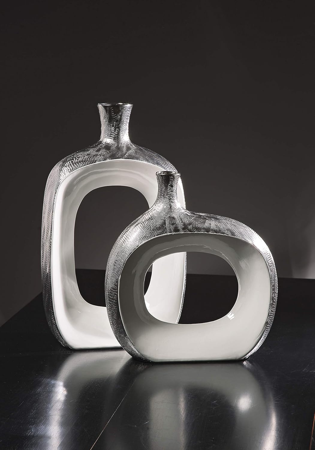 Riley Large Metallic Vase