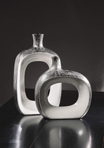 Riley Large Metallic Vase