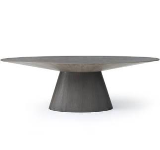 Bruno Grey Oak Dining Table