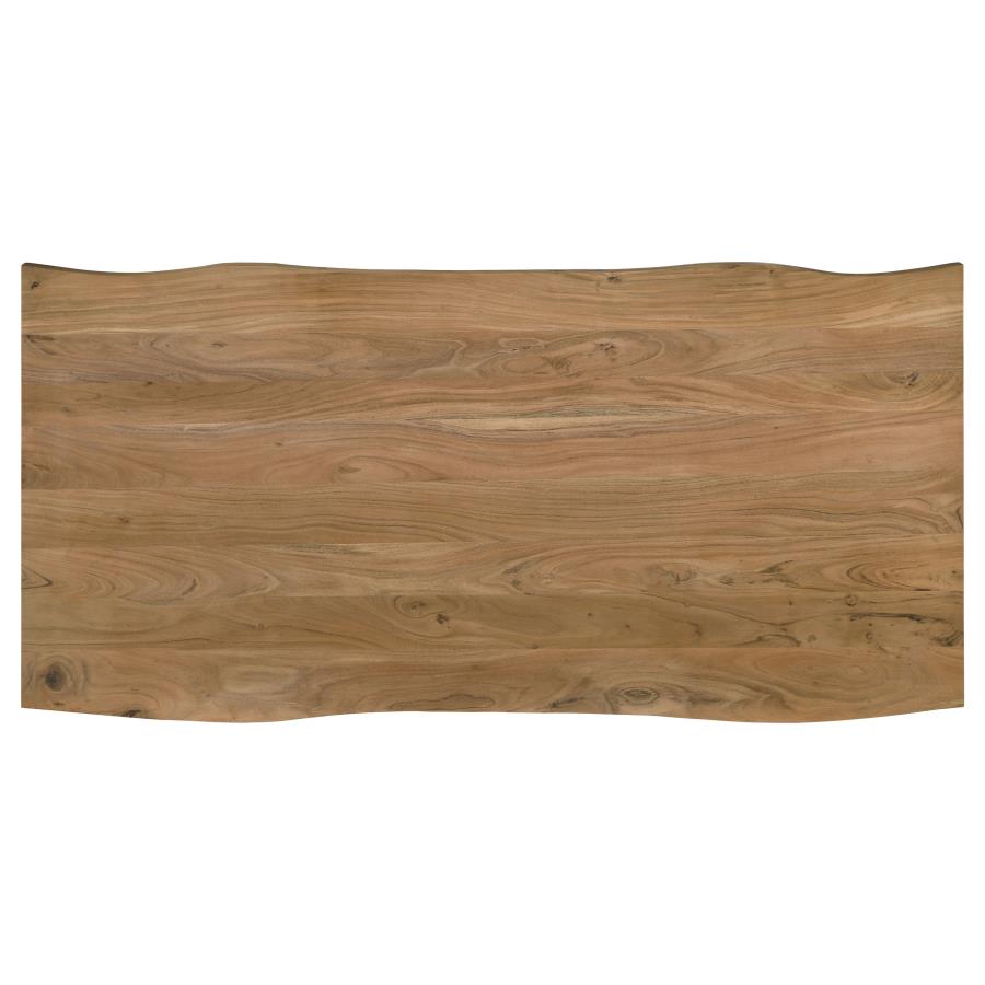 Drexel Acacia Live Edge Wood Dining Table