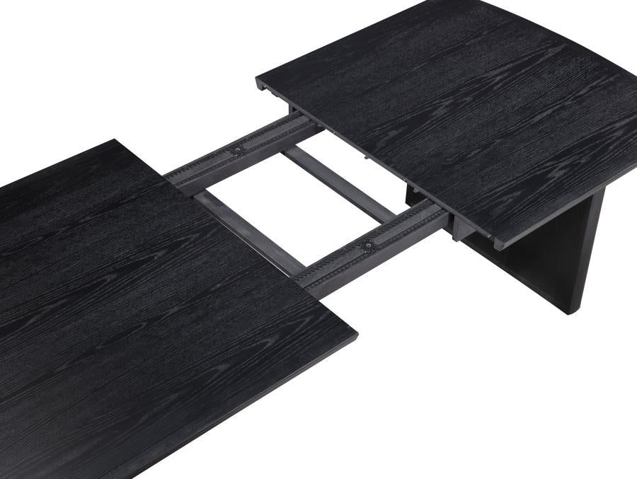 Randell 100-INCH EXTENSION LEAF  Dining Table - Black