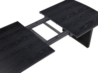 Randell 100-INCH EXTENSION LEAF  Dining Table - Black