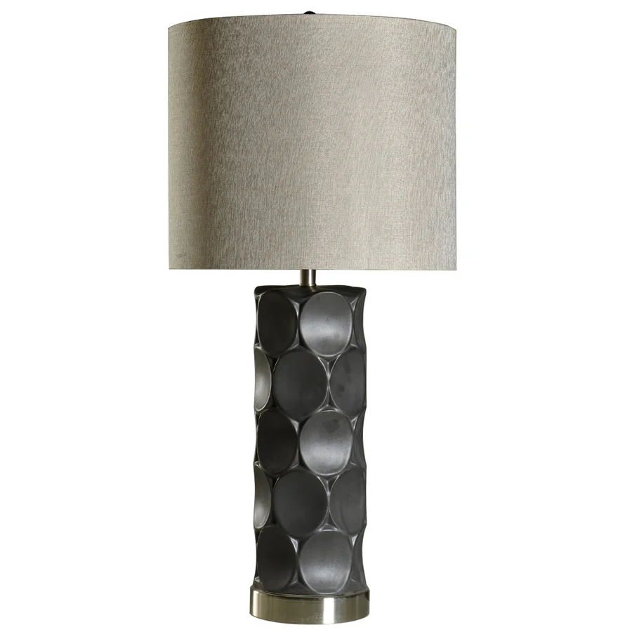 Rutherford Charcoal Table Lamp