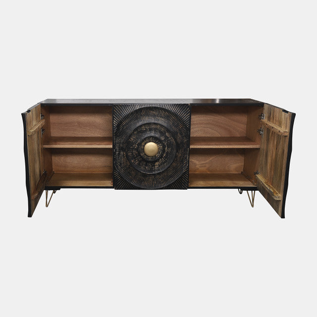 Craved Circle Console