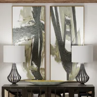 Aurora Black Table Lamp