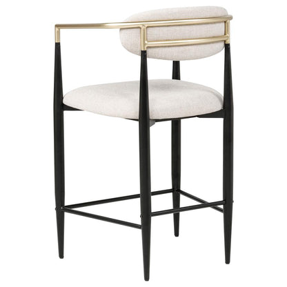Taylor Fabric Upholstered Counter / Barstool Set of 2
