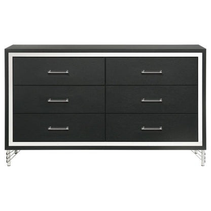 Licelle Black& Silver Dresser