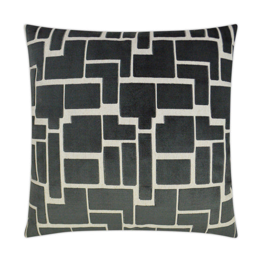D.V. Kap Aura-Charcoal Pillow