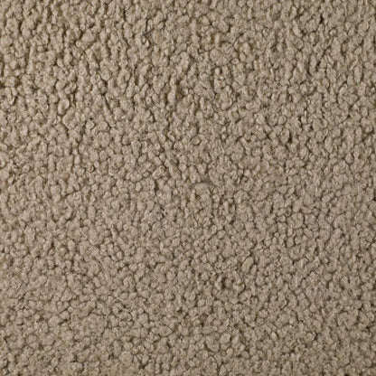 Light Brown Upholstered Barrel Back Accent Chair