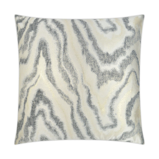 D.V. Kap Waves-Charcoal Pillow