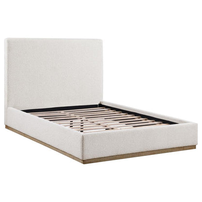 Boxy Upholstered Bed