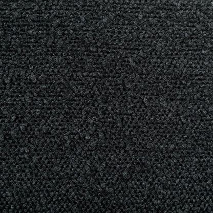 Black Boucle Upholstered Chair