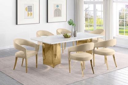 Winston Dining Chairs Beige Set of 2