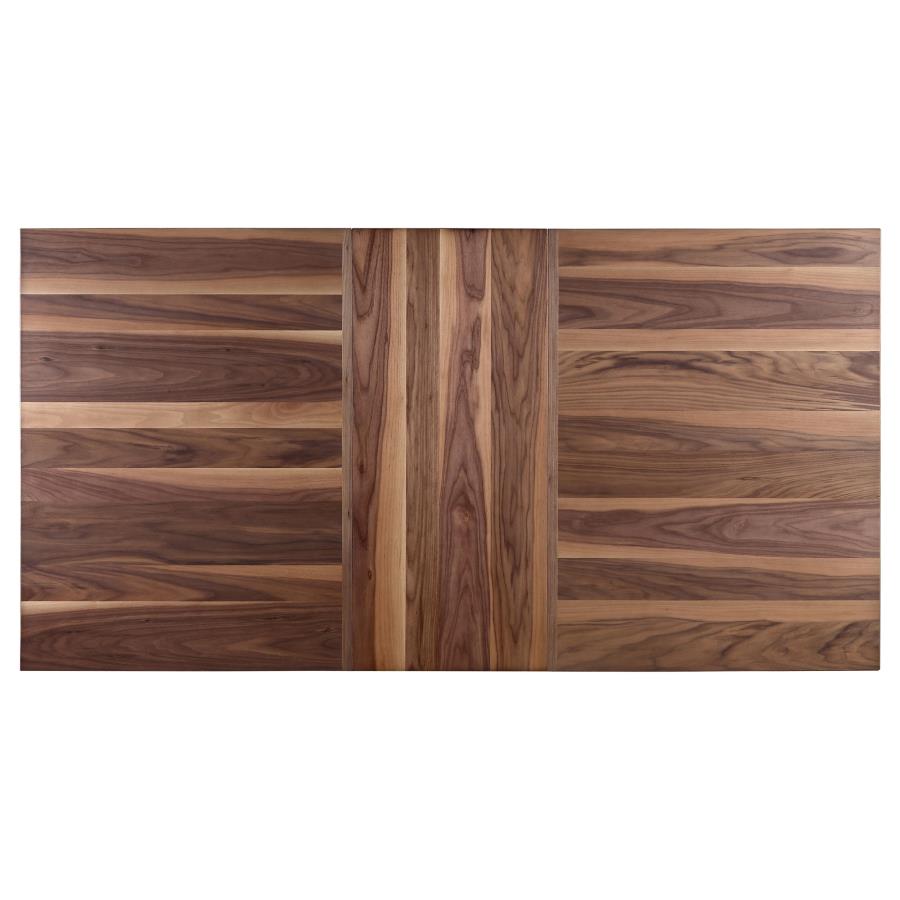 Natural Walnut Extension Dining Table