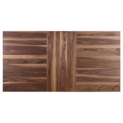 Natural Walnut Extension Dining Table