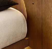 High Light, Lighted Platform Bed, King