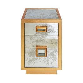 Cisco Gold Side Table