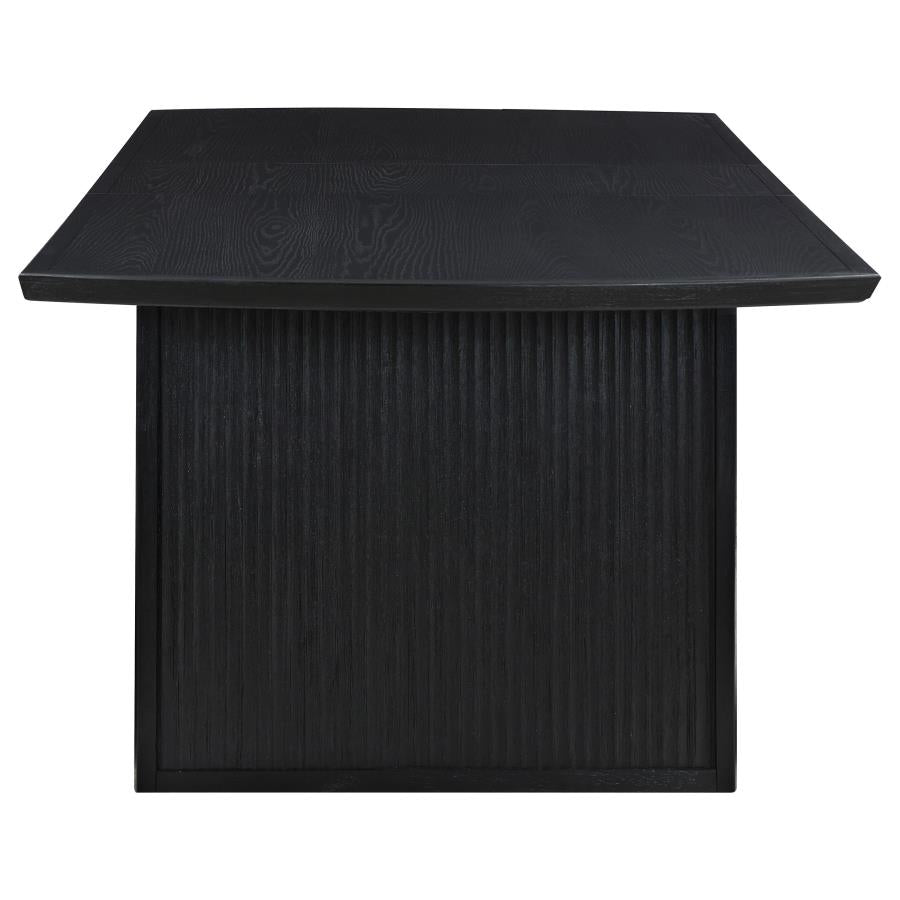 Randell 100-INCH EXTENSION LEAF  Dining Table - Black