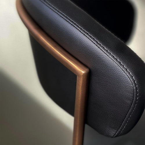 Rizzy Black Adjustable Barstool Set of 2