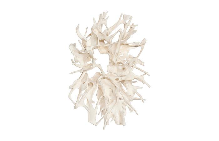 Cast Root Wall Decor, Faux Bleached