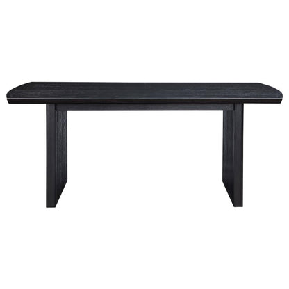 Randell 100-INCH EXTENSION LEAF  Dining Table - Black