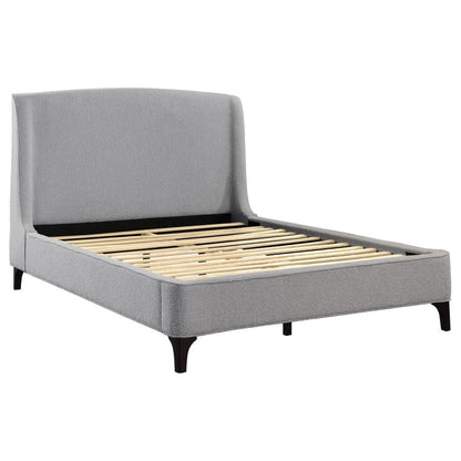 Manley Wingback Upholstered Bed