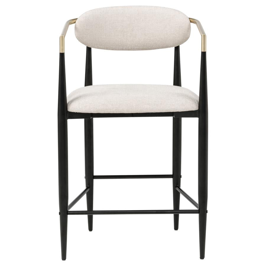 Taylor Fabric Upholstered Counter / Barstool Set of 2