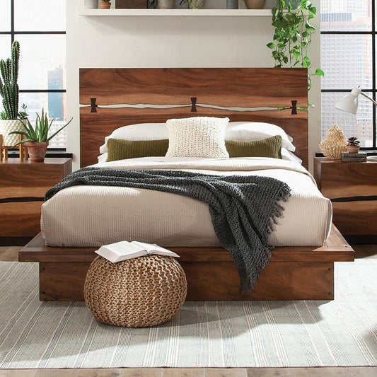 Canter Walnut Bed