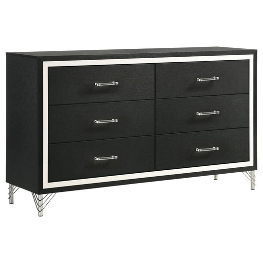 Licelle Black& Silver Dresser