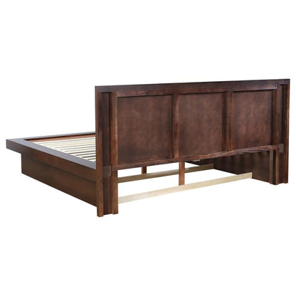 Led Panel Cappuccino Bed