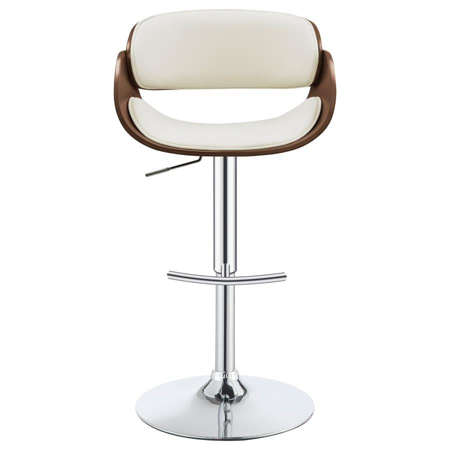 Oakland Cream Adjustable Barstool Set of 2