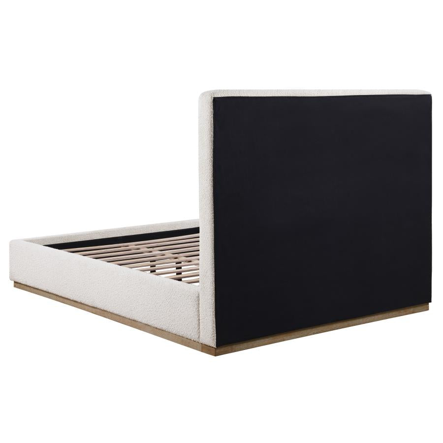 Boxy Upholstered Bed