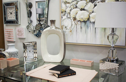 Riley Large Metallic Vase