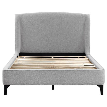 Manley Wingback Upholstered Bed