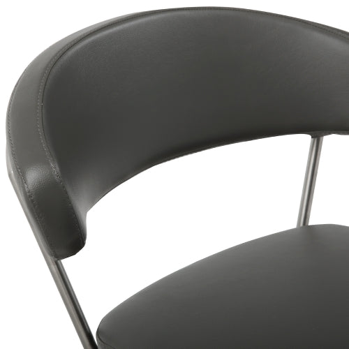 Valencia Dark GreyAdjustable Barstool Set of 2