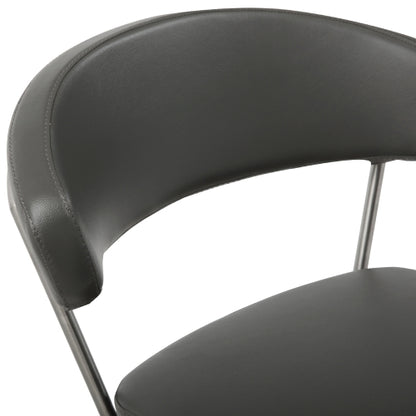 Valencia Dark GreyAdjustable Barstool Set of 2