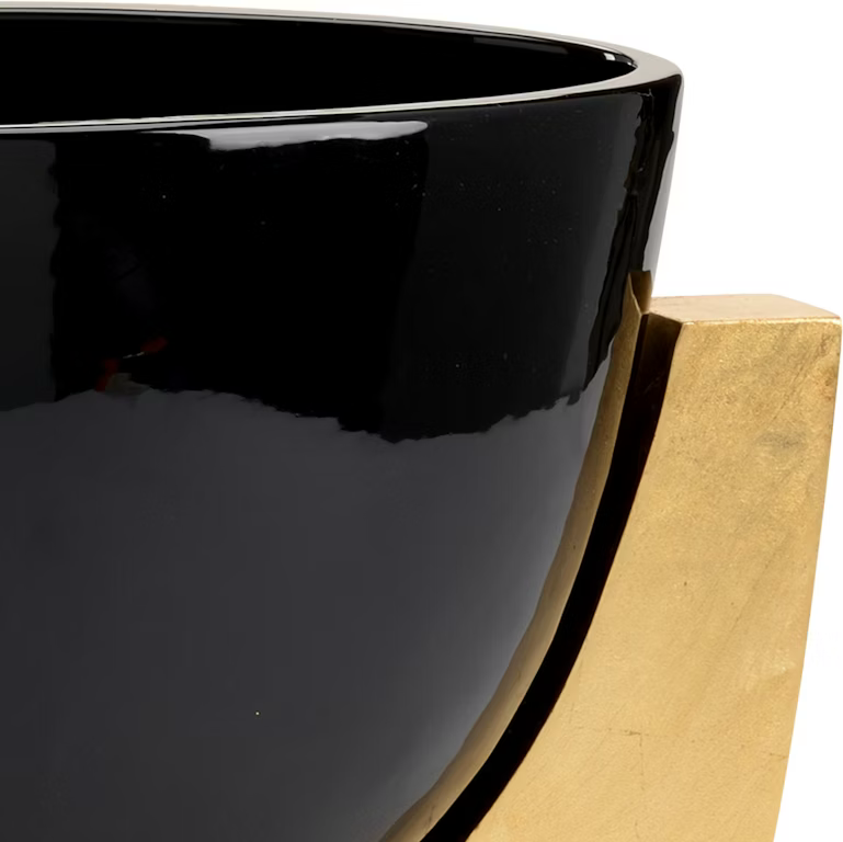 Lander Bowl Black & Gold