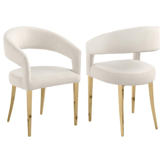 Winston Dining Chairs Cream Set of 2